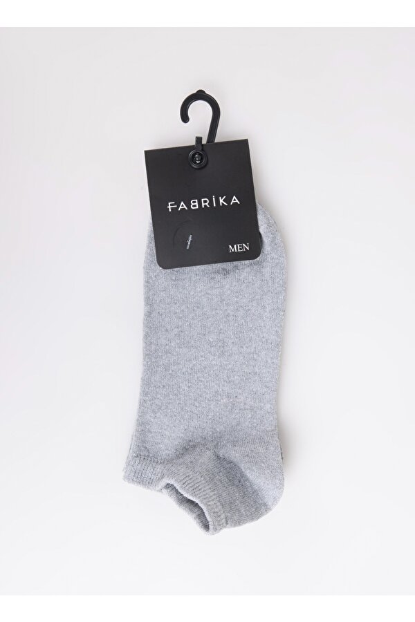 Gri Melanj Erkek Patik Çorap YMR-ERK-PTK