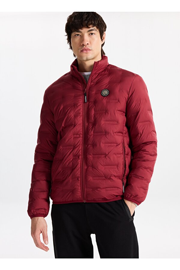 D5WM-MNT3306 Mürdüm Kapitone Erkek Mont