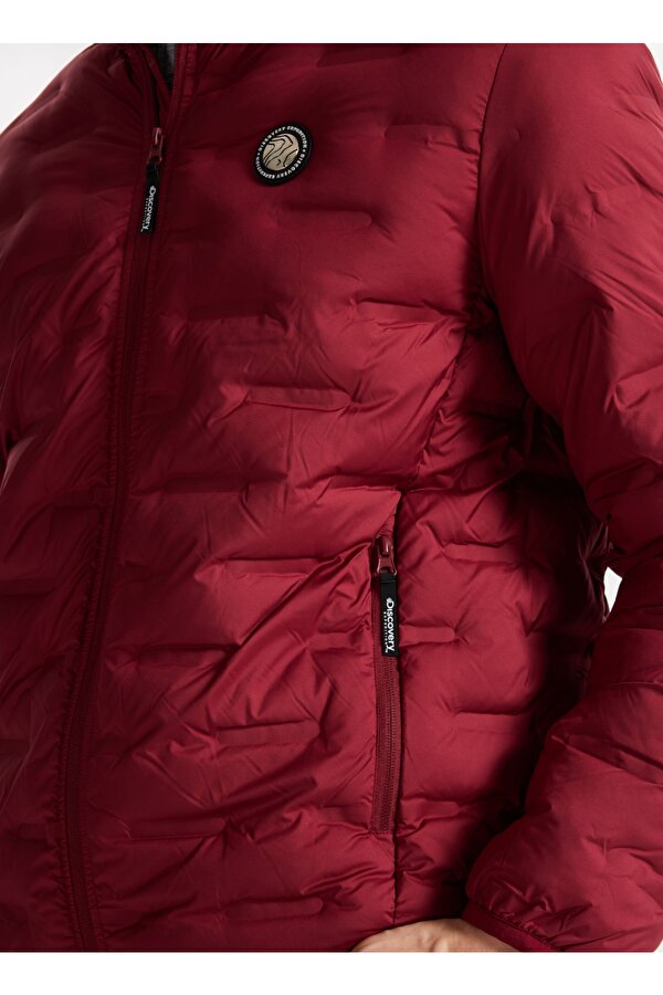 D5WM-MNT3306 Mürdüm Kapitone Erkek Mont