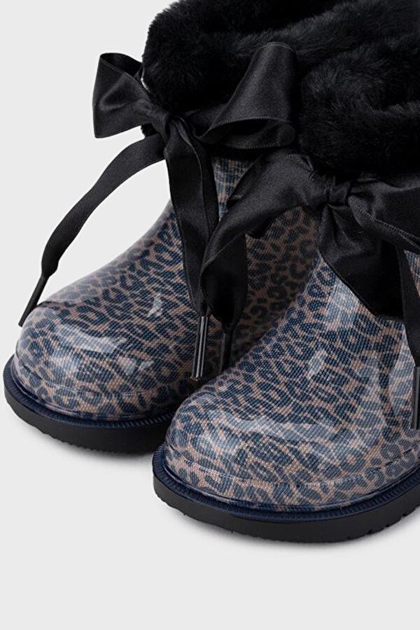 Kız Çocuk Yağmur Çizmesi W10338 SİYAH