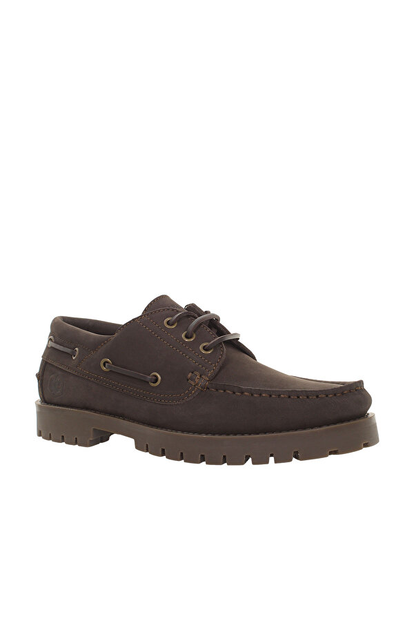 NEWTON BOAT SHOE LACE UP TOTAL DARK BROWN Man 784