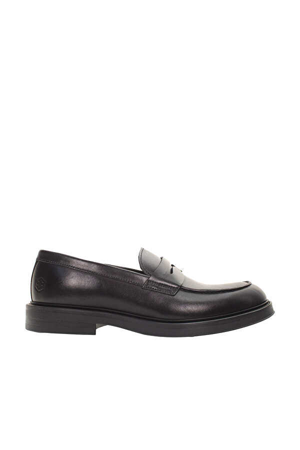 LENARD PENNY LOAFER MAN BLACK Man Formal Moccasin