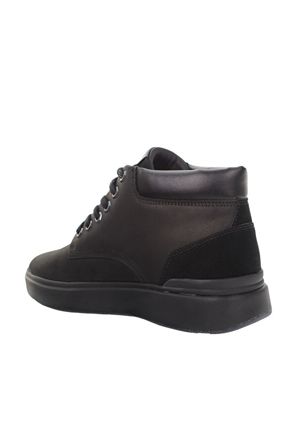 VIRGIL CHUKKA BOOT LACED TOTAL BLACK Man Sneaker Hi