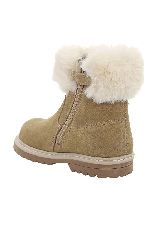 RIVULET LOW BOOT WITH FUR BEIGE Girl 776