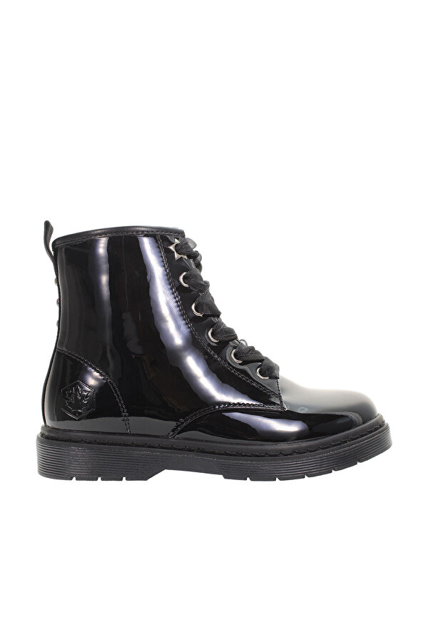 ELMY ANKLE BOOT LACE UP W BLACK Girl 776