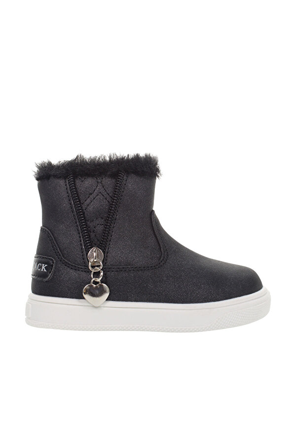 MOBY  MID BOOT WITH FUR L BLACK Girl 777