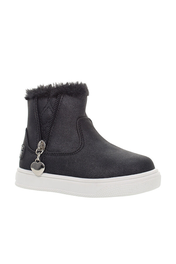 MOBY  MID BOOT WITH FUR L BLACK Girl 777