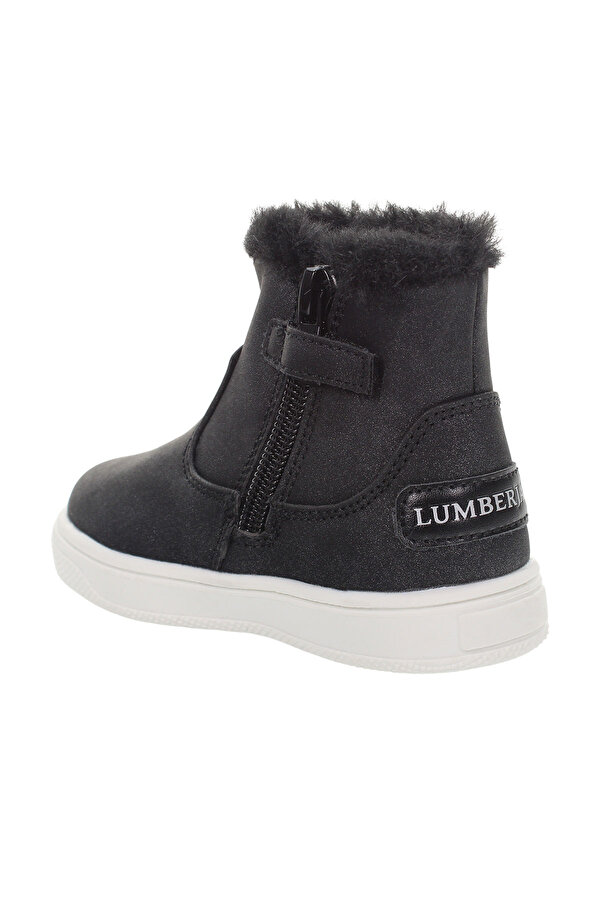 MOBY  MID BOOT WITH FUR L BLACK Girl 777