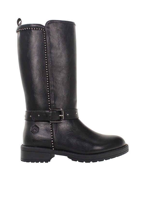 SWEET BOOT WITH BUCKLE ST BLACK Girl Boots