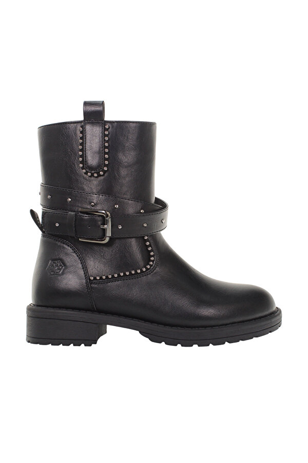 SWEET MID BOOT WITH REMOV BLACK Girl 777