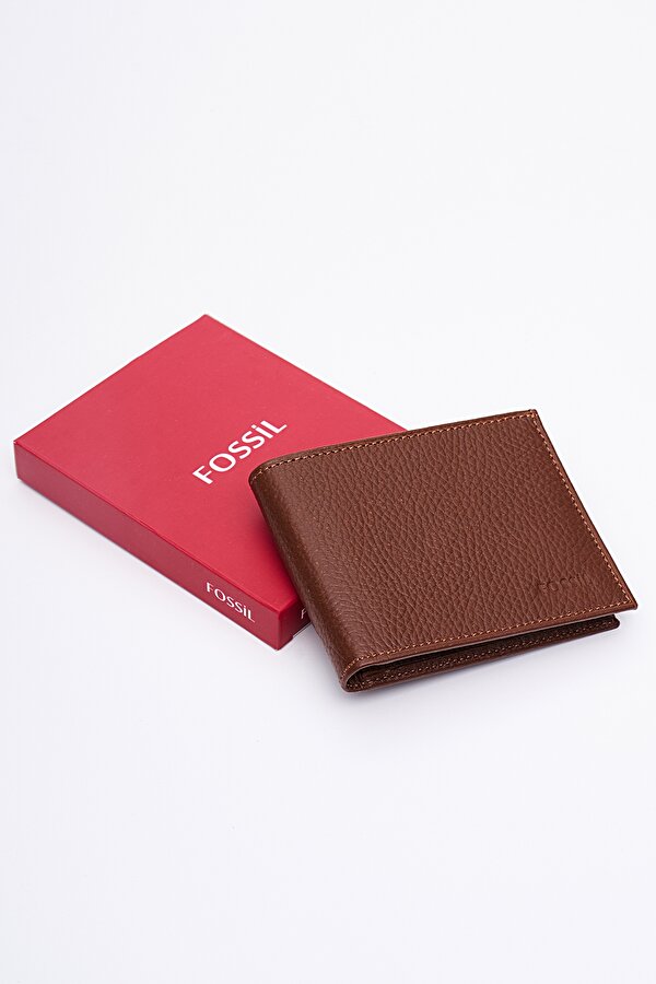 Hakiki Gerçek Deri Erkek Cüzdan Taba 8105