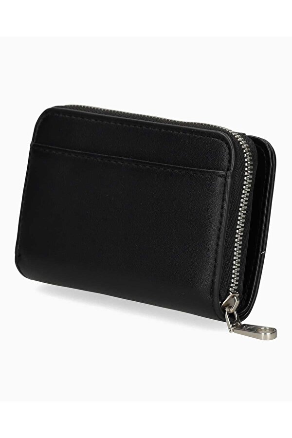 Kabartmalı Fermuarlı Orta Boy Kadın Cüzdan