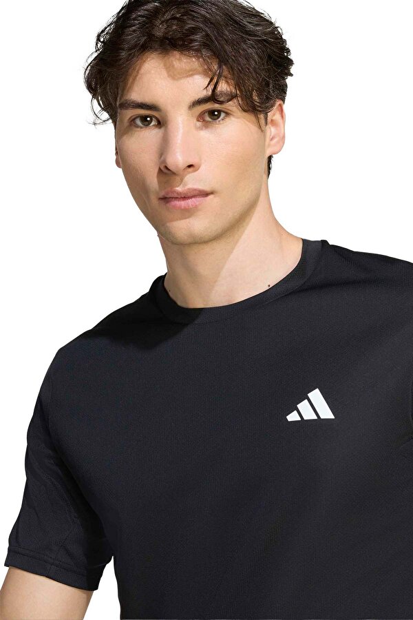 WE BAS T BLACK Siyah Erkek Kısa Kol T-Shirt