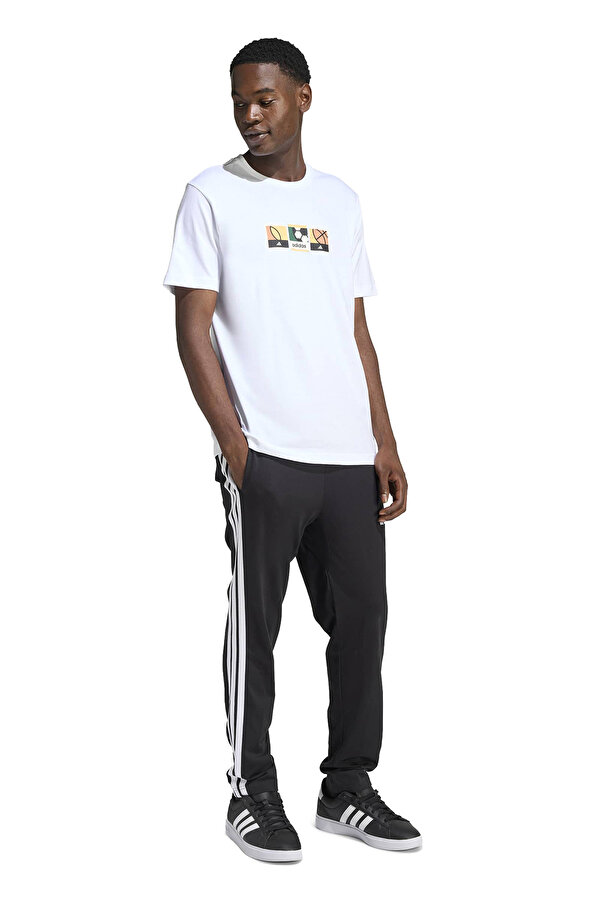 M MOS STAMPS T WHITE Beyaz Erkek Kısa Kol T-Shirt