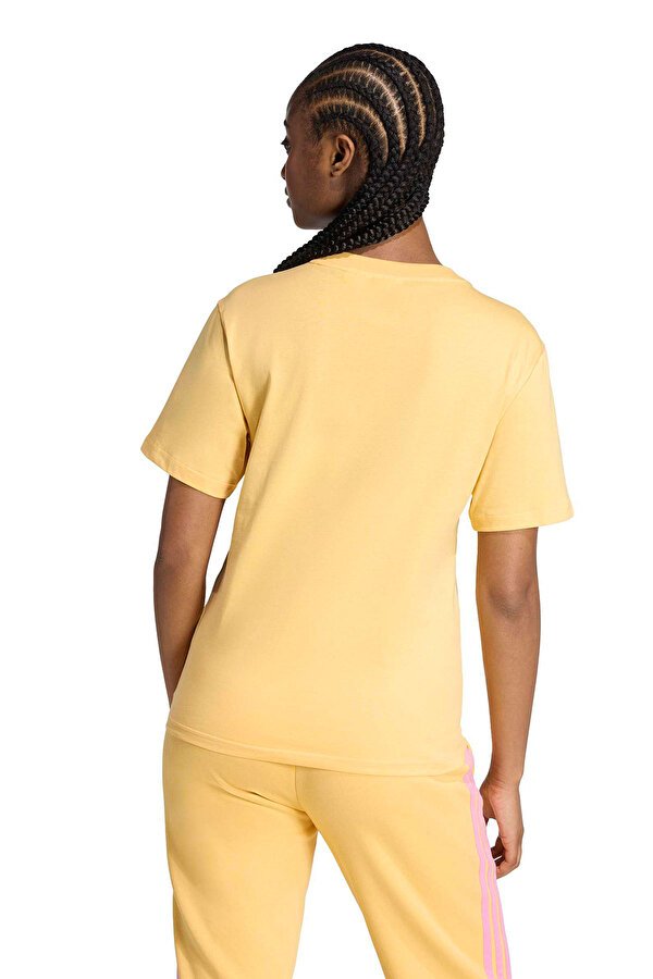 W SL SJ T SEICTA/WHITE Turuncu Kadın Kısa Kol T-Shirt