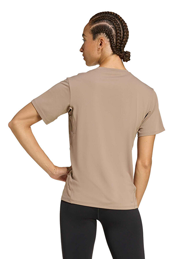 WTR D4T G2 T CHABRN Kahverengi Kadın Kısa Kol T-Shirt