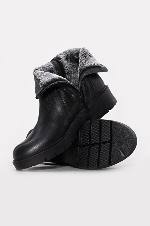 Hakiki Deri  Kadın Klasik Bot 901SZA204