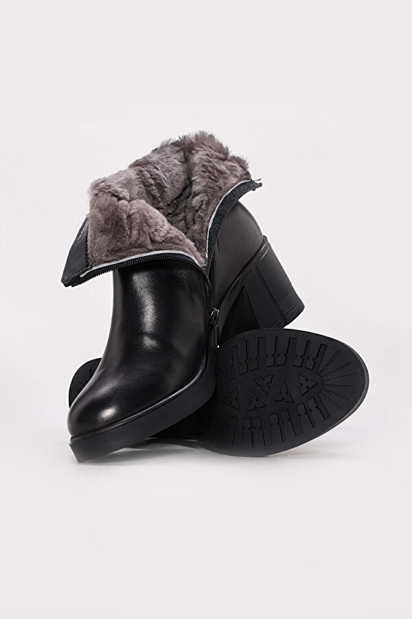 Hakiki Deri  Kadın Klasik Bot 757SZA2655