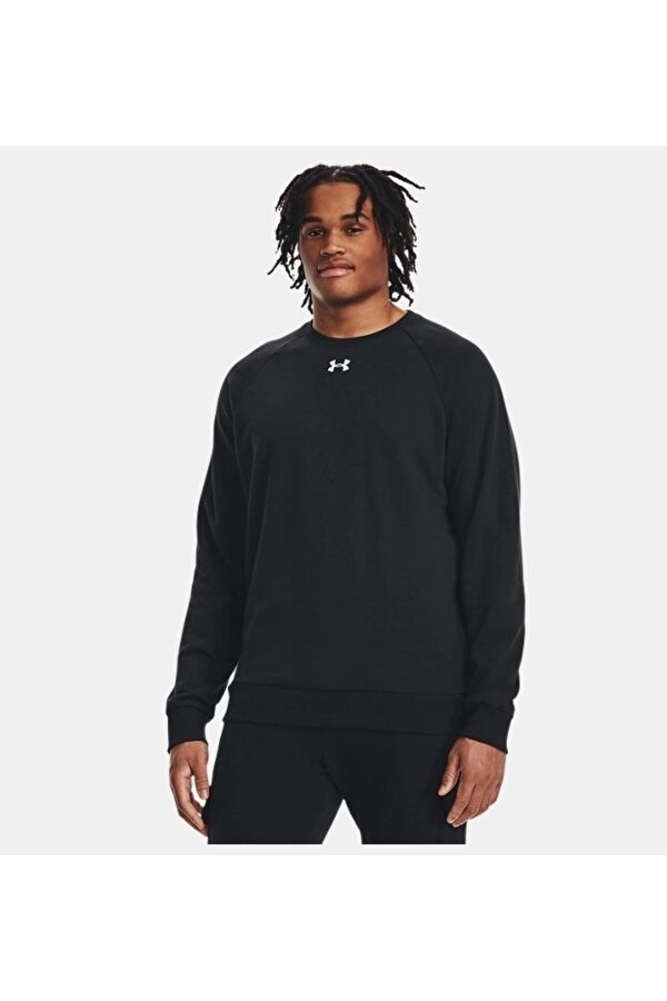 Ua Rival Fleece Crew Erkek Sweatshirt 1379755-001