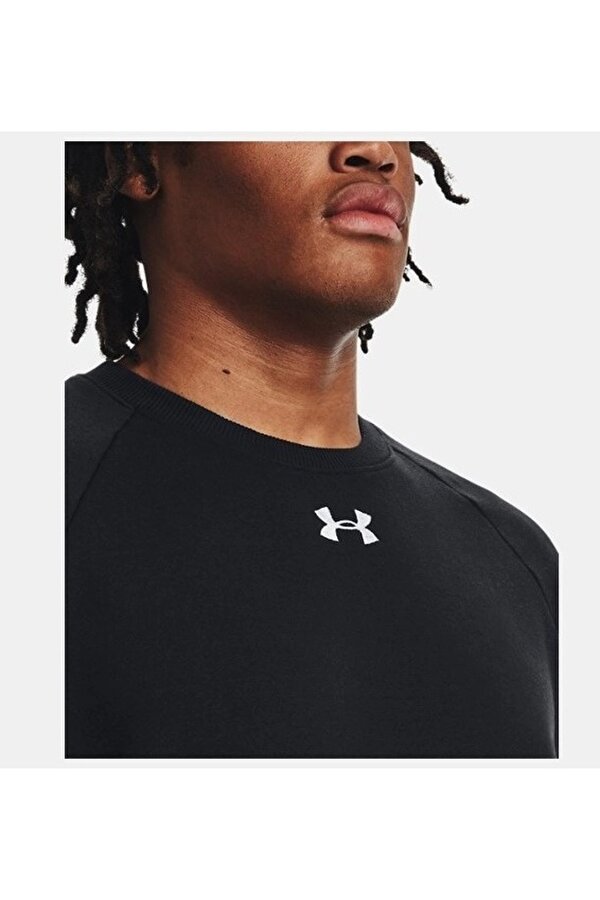 Ua Rival Fleece Crew Erkek Sweatshirt 1379755-001