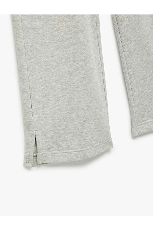 Beli Lastikli Geniş Paça Kadın Eşofman Altı 6WAK40184NK