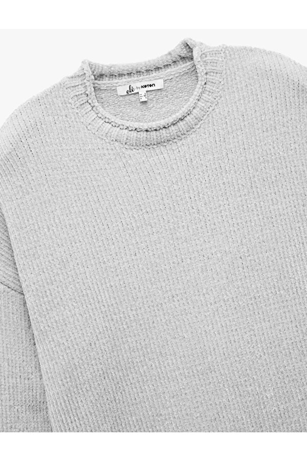 Bisiklet Yaka Basic Kadın Triko Kazak 6WAL90004IT