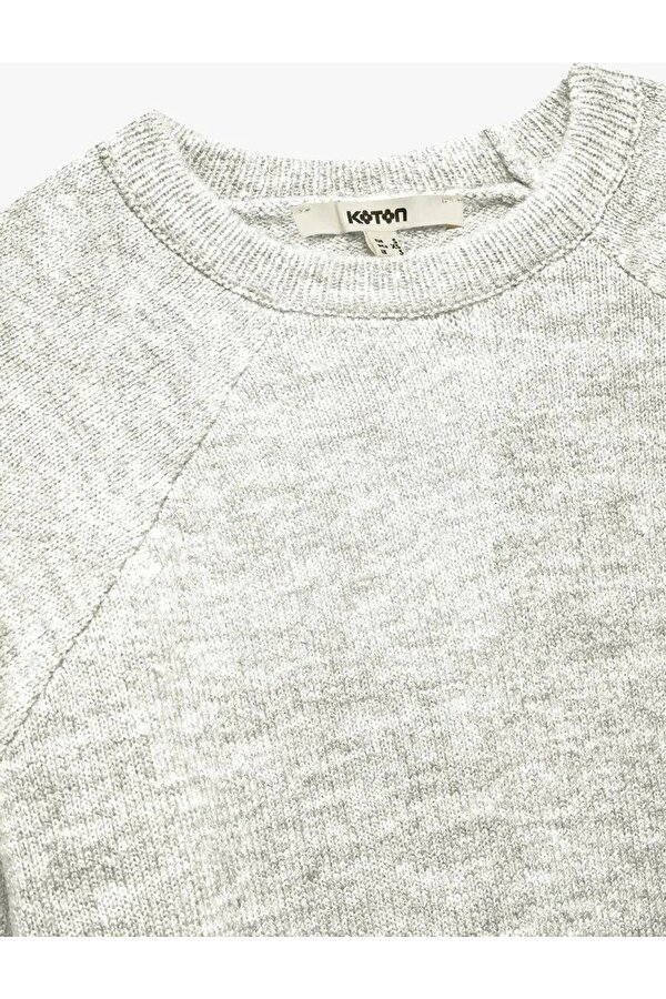 Bisiklet Yaka Basic Kadın Triko Kazak 6WAK90022HT