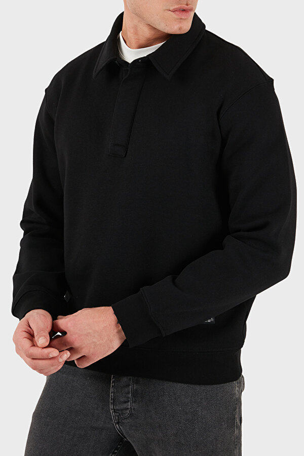 Erkek Sweat Z5BQ15 K9V31 JBLK