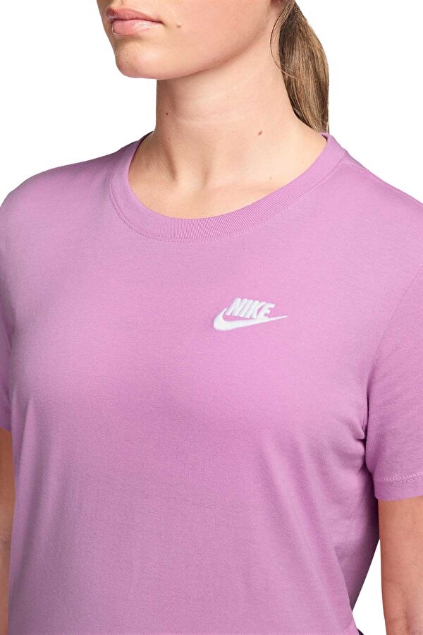 Sportswear Club Esse Pembe Kadın Kısa Kol T-Shirt