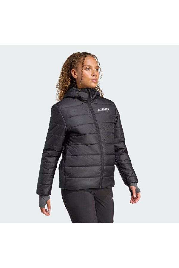 Terrex Multi Essentials Yalıtımlı Kapüşonlu Kadın Mont KB2169