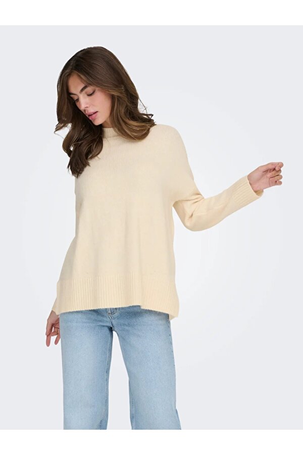 Onlhazel Ls Highneck Overs Pull Kadın Kazak 15352853