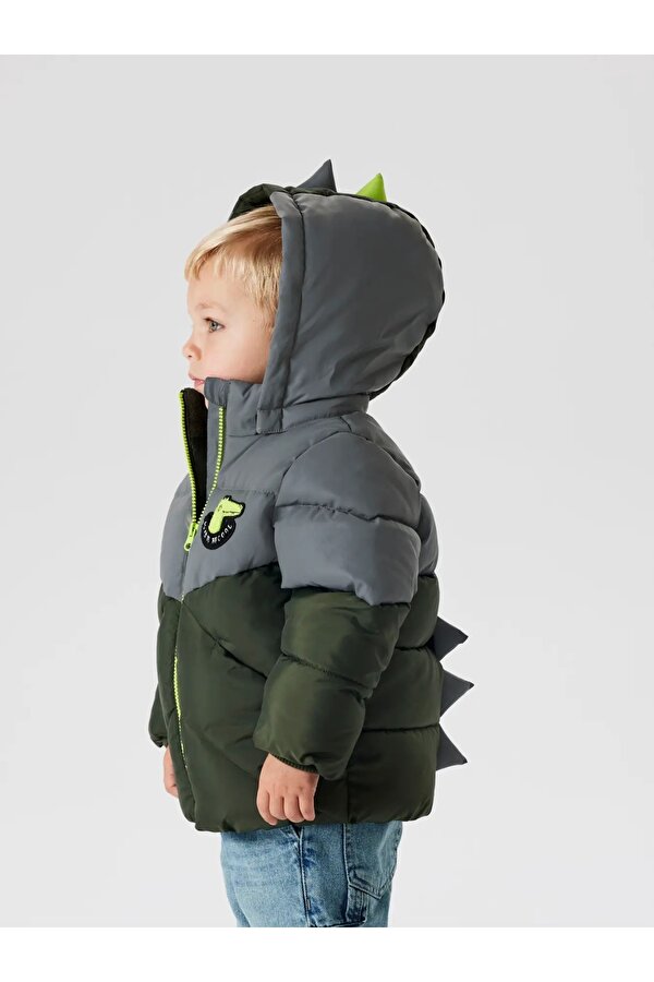 Nmmmorten Puffer Dino Detail1 Erkek Çocuk Mont 13243943