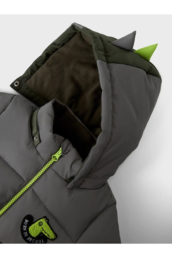 Nmmmorten Puffer Dino Detail1 Erkek Çocuk Mont 13243943