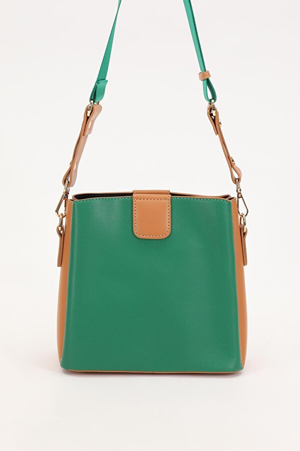 Yeşil Camel Kadın Omuz Çantası 930126