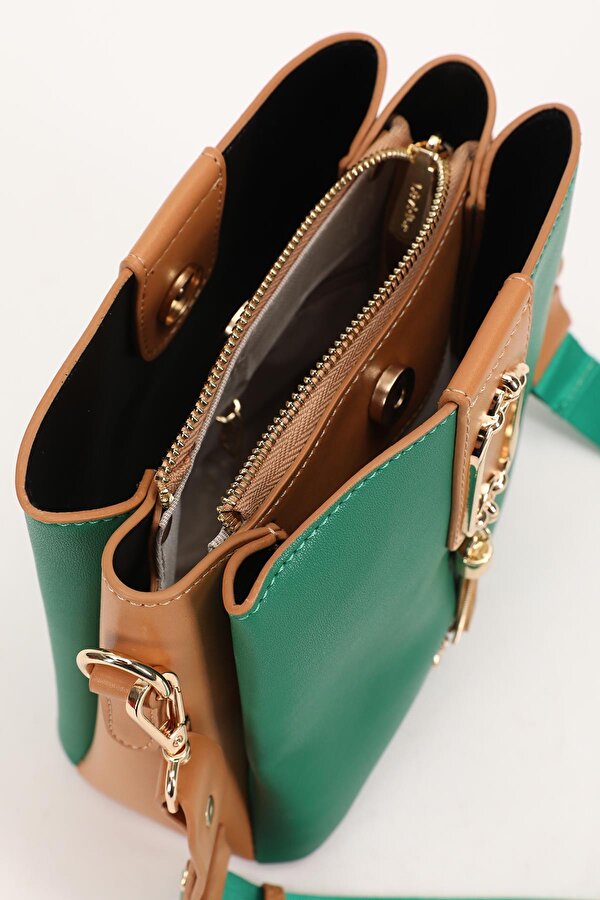 Yeşil Camel Kadın Omuz Çantası 930126