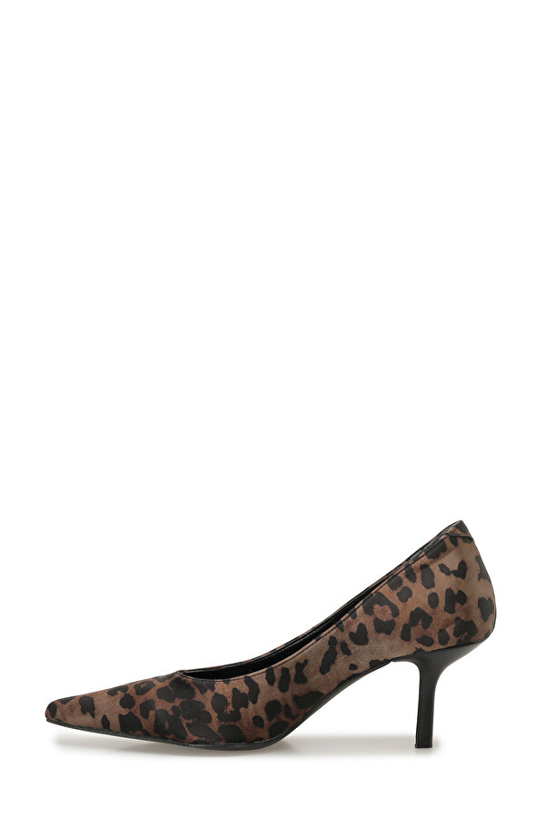 25K-2056 5PR Kahverengi Kadın Topuklu Ayakkabı