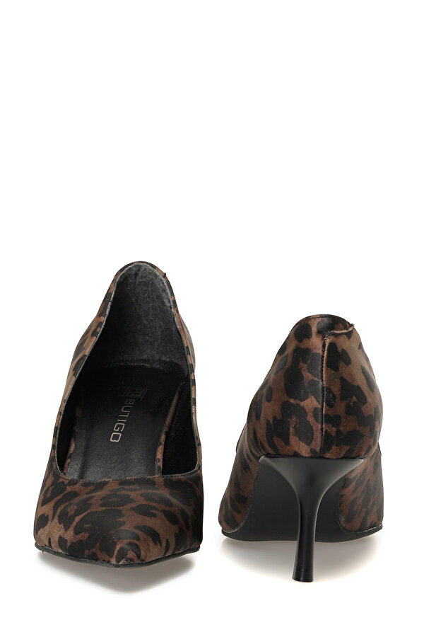 25K-2056 5PR Kahverengi Kadın Topuklu Ayakkabı