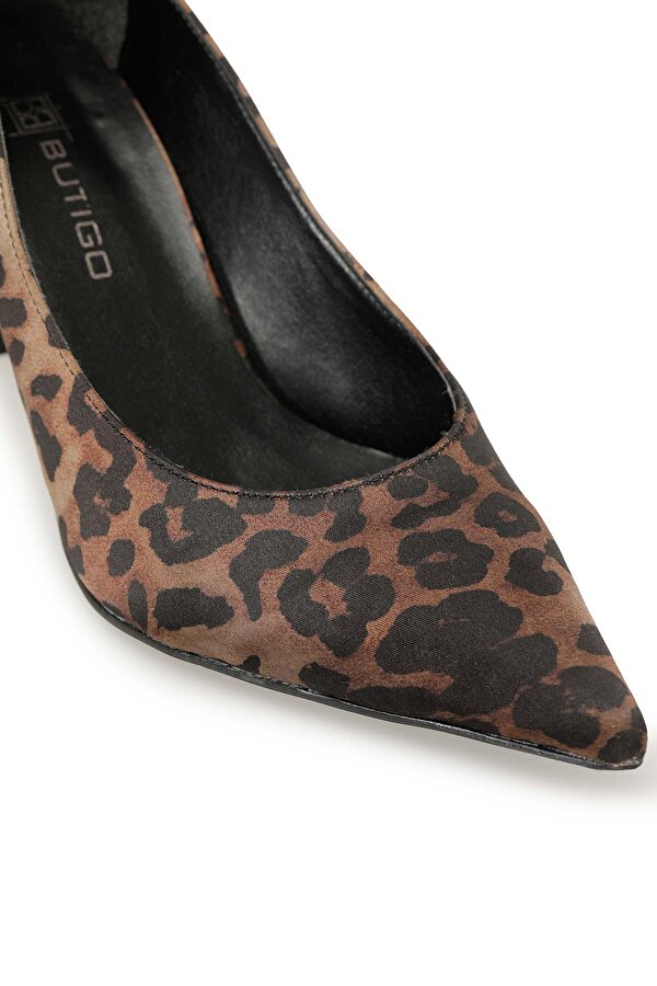 25K-2056 5PR Kahverengi Kadın Topuklu Ayakkabı