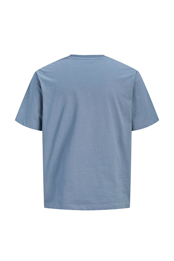 JJEARCHIVE GRAPHIC TEE SS Mavi Erkek Kısa Kol T-Shirt
