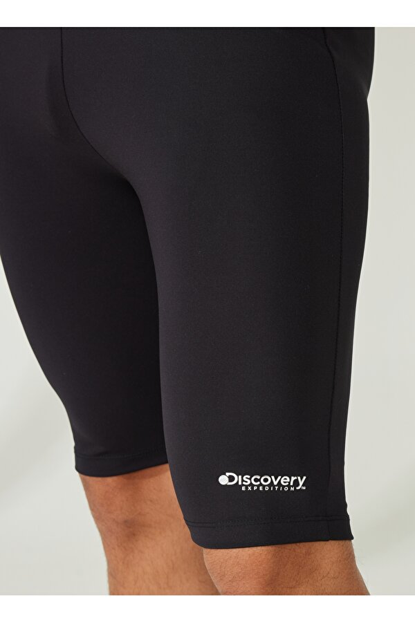 BIKER Siyah Tayt Erkek