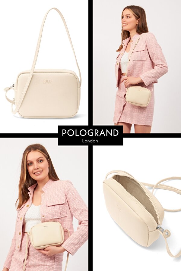 Orijinal Kadın Polo Collection Mini Urban Çapraz Askılı Fermuarlı Küçük Boy El Kol Ve Omuz Çantası