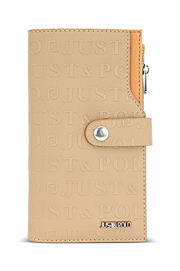 Orijinal Just Polo Collection Lüks Yumuşak Deri Bozuk & Kağıt Para Bölmeli Şık Kartlıklı Cüzdan