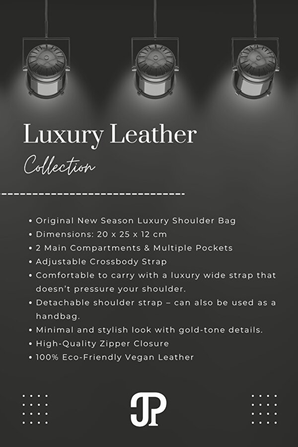 Orijinal Just Polo Collection Lüks Yumuşak Deri Ayarlanabilir Çapraz Askılı Şık El ve Omuz Çantası