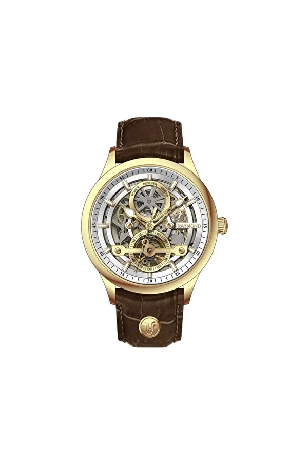 RAYMOND ERKEK KOL SAATİ RYM-280267-GOLD-BRW-W