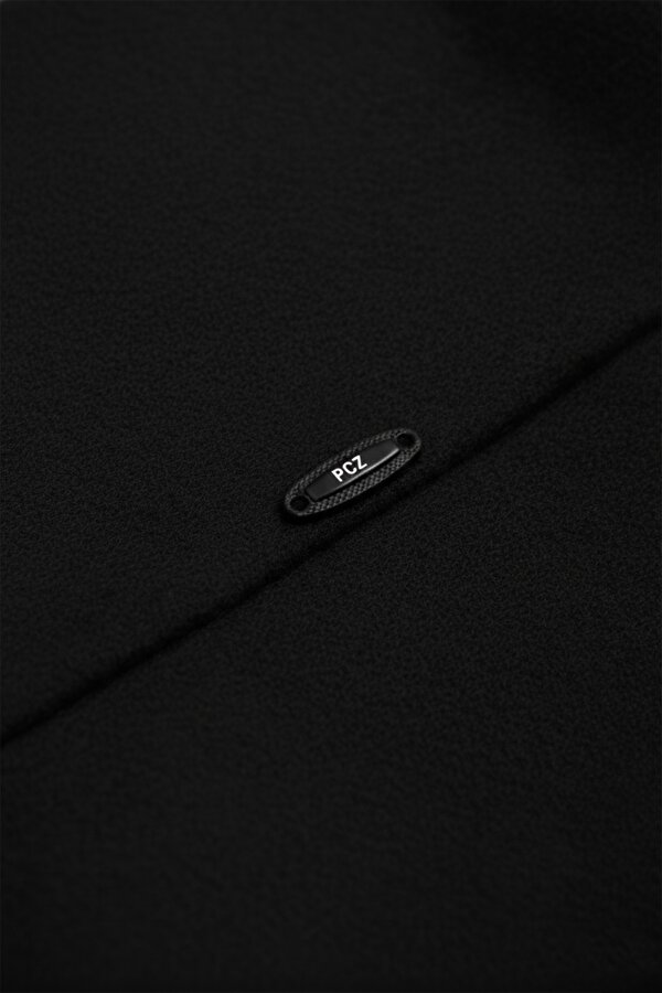 DeepSEA Erkek Siyah Likralı Rahat Kalıp Cepsiz Kaşe Ceket – Çıt Çıtlı, Esnek Şık Model Ceket 0760