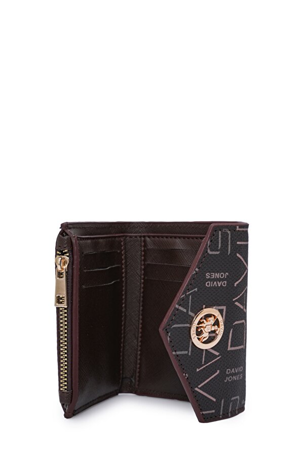 Logo Detaylı Kapaklı Mini Cüzdan CZ103