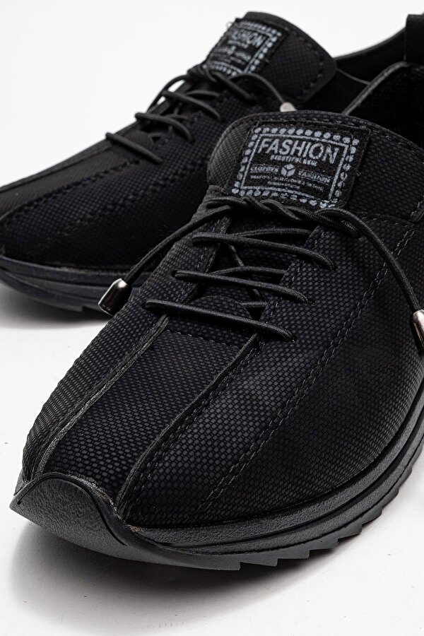 Yumuşak Tabanlı Kadın Ayakkabı SİYAH KOT SİYAH