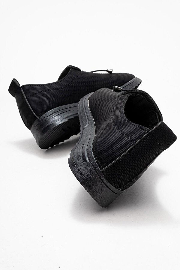 Yumuşak Tabanlı Kadın Ayakkabı SİYAH KOT SİYAH