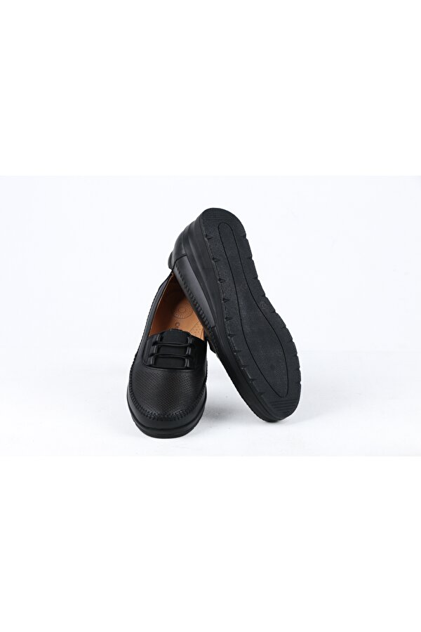 42768-1 Kadın Günlük Hakiki Deri Ortopedik Ayakkabı