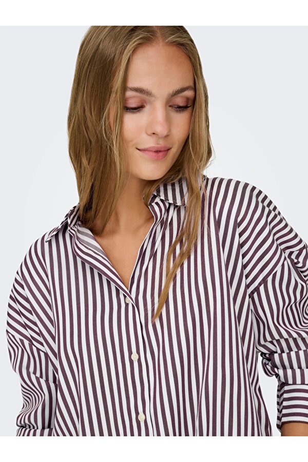 Vesper L/S Loose Kadın Gömlek 15338857